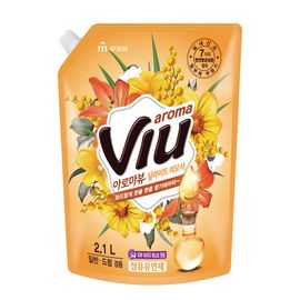 [MUKUNGHWA] Aroma VIU Fabric Softener Delight Mimosa 2.1L Refill _ Laundry Detergents, Fabric conditioner,   Antibacterial Care